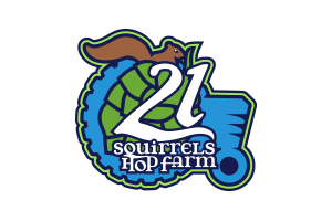 21 Squirrels Hop Farm Logo